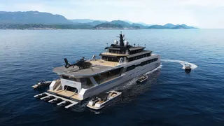 Shadowolf Shadowcat reveals 69m catamaran Sustain concept